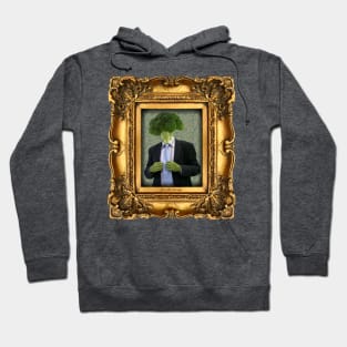 Broccoli Man in Vintage Frame Hoodie